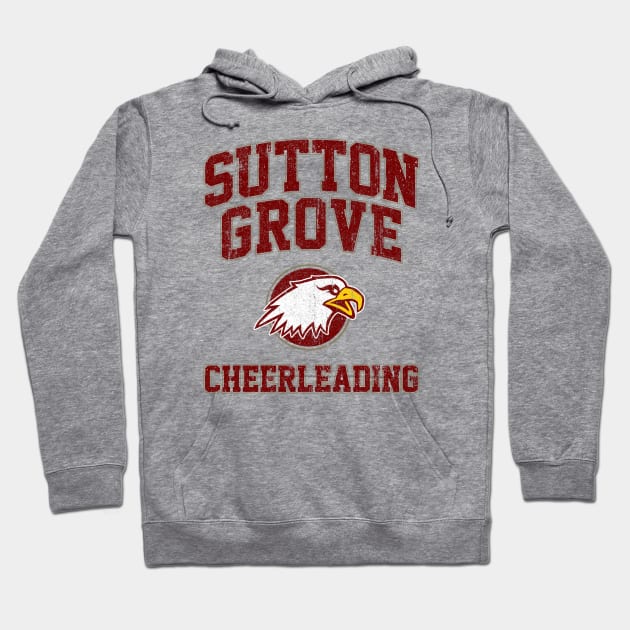 Sutton Grove High School Cheerleading (Variant) Hoodie by huckblade